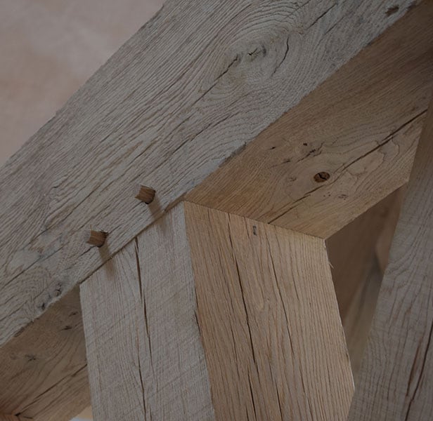 Timberpride Green Oak Beams for Structure