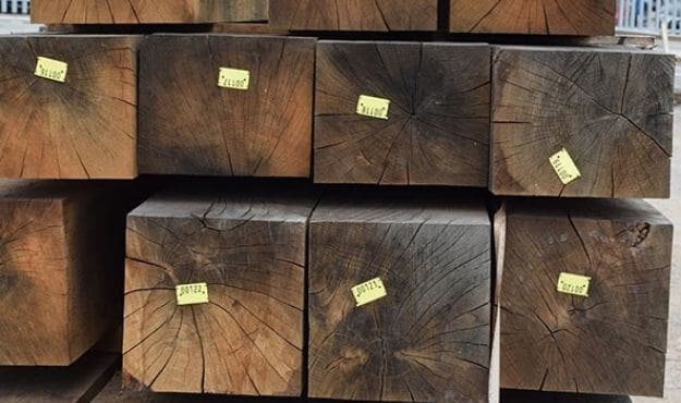 Graded structural oak