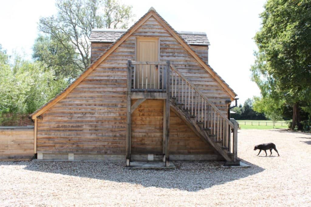 External Oak Staircases by Timberpride