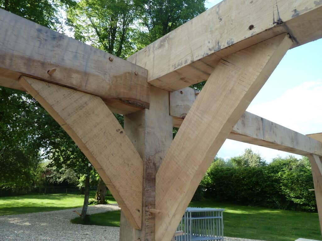 Timberpride oak support beams